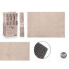 TAPIS SOFT BEIGE FONCÉ 60X90CM