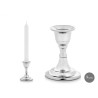 BOUGEOIR SIMPLE ARGENTÉ 9CM