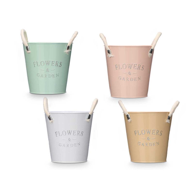 VASO ASAS BRANCAS SORT 4 CORES DIAM 15