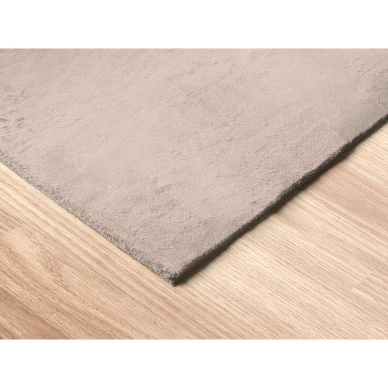 ALFOMBRA SOFT BEIGE OSCURO 60X90CM