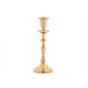 CANDLEHOLDER  GOLDEN MEDIUM 20CM