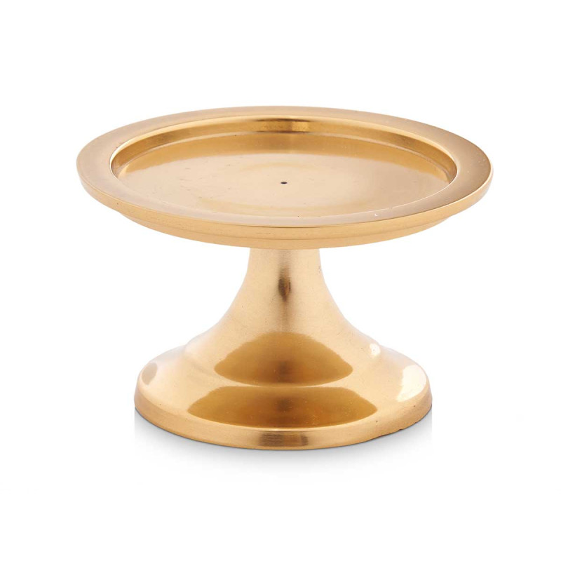 CANDELABRO PEANA PEQ DORADO 6CM