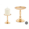 CANDELABRO BASE MEDIO DORATO 12 CM