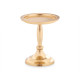 CANDLEHOLDER  BASE GOLDEN MEDIUM 12CM