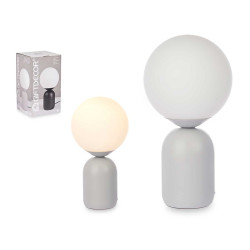 LAMPADA SFERA GRIGIA