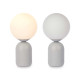 LAMPE À BOULE GRIS