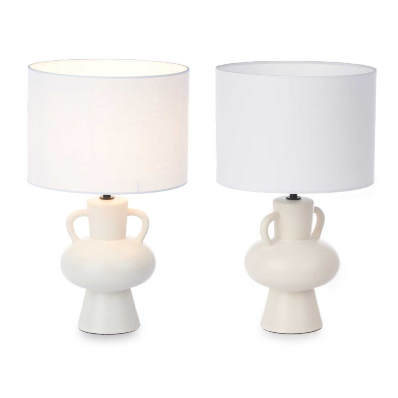 LAMPE VASE BLANCHE