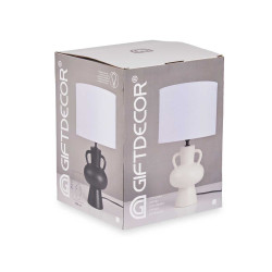 LAMPE VASE BLANCHE