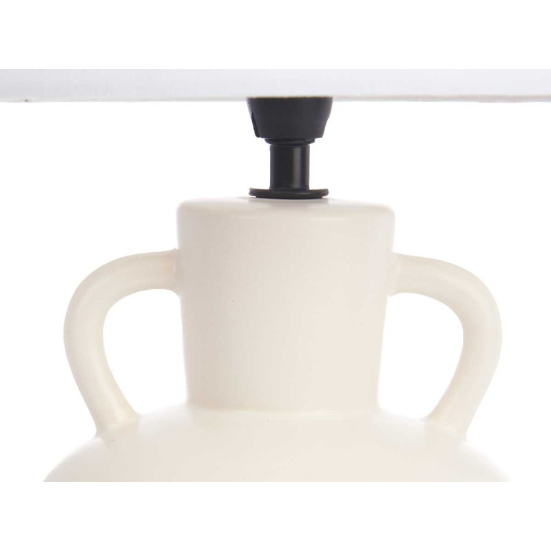 LAMPE VASE BLANCHE