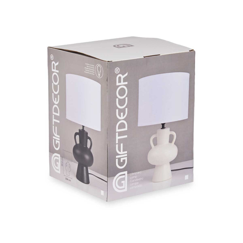 LAMPE VASE NOIR