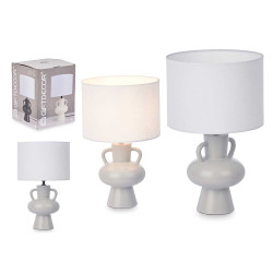 LAMPE VASE GRIS