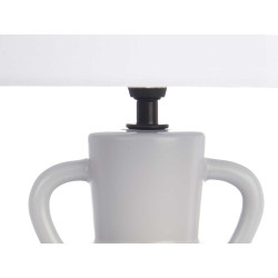 LAMPE VASE GRIS