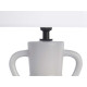 LAMPE VASE GRIS
