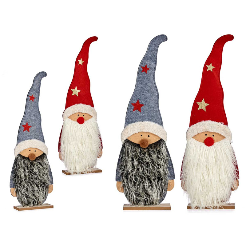 PERE NOEL BOIS AC FEUTRE GRD SET 2