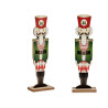 FIGURA IN LEGNO SCHIACCIANOCI 60CM VERDE