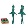 DECORATION ARBRE NOEL BALLERINE VERT MENTHE 