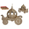 ADDOBBO ALBERO NATALE CARROZZA ZUCCA CHAMPAGNE