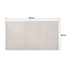 TAPIS SOFT GRIS CLAIR 80X140CM      