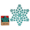 DECORATION ARBRE NOEL ETOILE GRD VERT MENTHE 