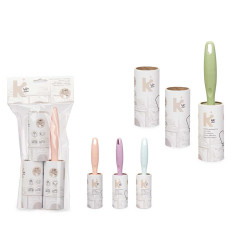 ROULEAU À PELUCHES 2 RECHARGES 40 FEUILLES ASRT 4