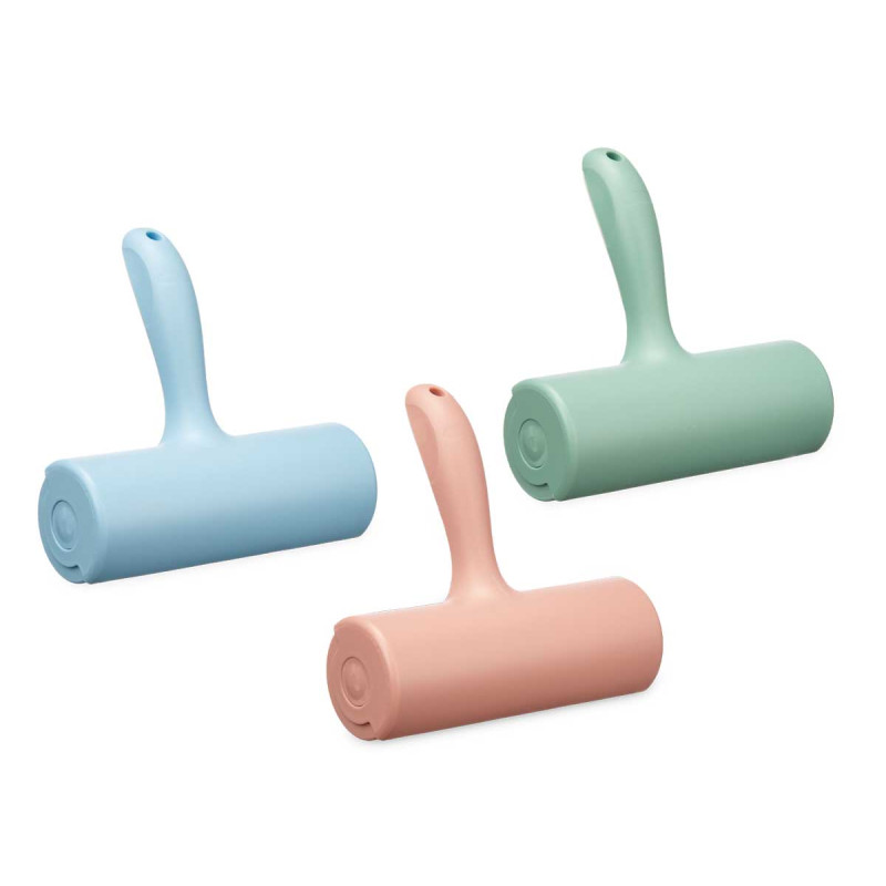 QUITAPELUSA FUNDA Y MANGO 60 HOJAS SURT 3 CLAROS