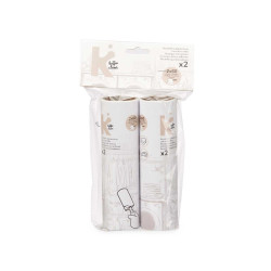 2 SPARES LINT REMOVER 60 SHEETS 16CM