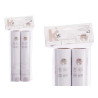 2 RECHARGES ANTI-PELUCHES 60 FEUILLES 24 CM