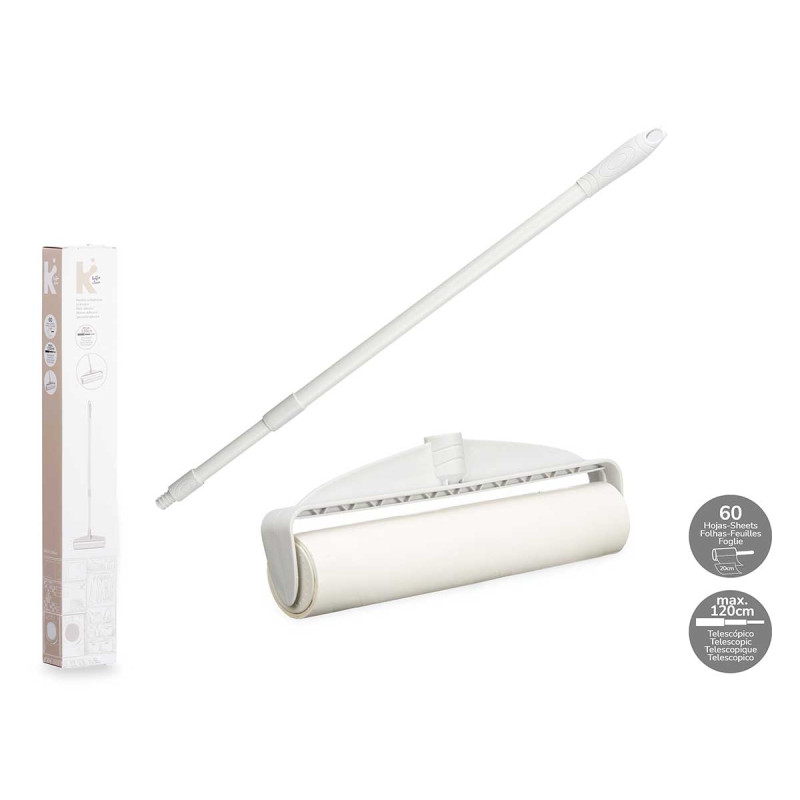 LINT REMOVER TELESCOPIC HANDLE 60 SHEETS 20 CM