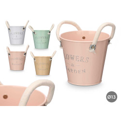 VASO ASAS BRANCAS SORT 4 CORES DIAM 13