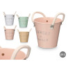 VASO ASAS BRANCAS SORT 4 CORES DIAM 13