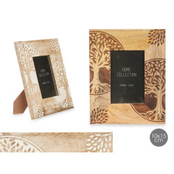 PHOTO HOLDER 10X15CM TREE OF LIFE ASSORT 2 COLOURS