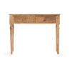 MOVEL ENTRADA 2 GAVETAS LINHAS CASTANHO
