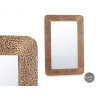 ESPELHO 60 X 90 CM FOLHAS CASTANHO