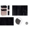TAPIS SOFT NOIR 60X90CM    