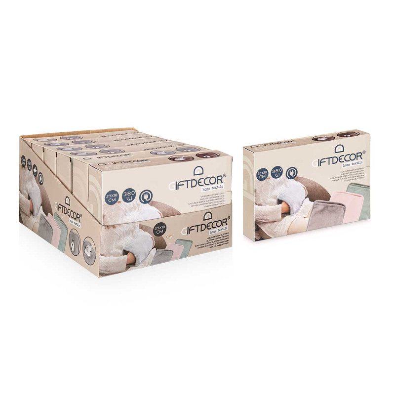 SACO AGUA QUENTE ELETRICO CINZA PARA MAOS
