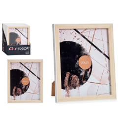 PORTEPHOTO BLANC BOIS 20X25CM