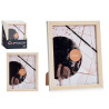 20X25CM WHITE WOOD PHOTOFRAME