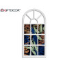 WHITE MULTIPLE WINDOW PHOTO HOLDER 