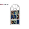 WHITE MULTIPLE WINDOW PHOTO HOLDER 