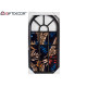 BLACK MULTIPLE WINDOW PHOTO HOLDER 