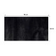 ALFOMBRA SOFT NEGRO 80X140CM