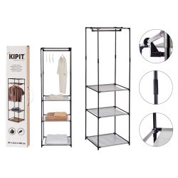 160CM SIMPLE OPEN WARDROBE