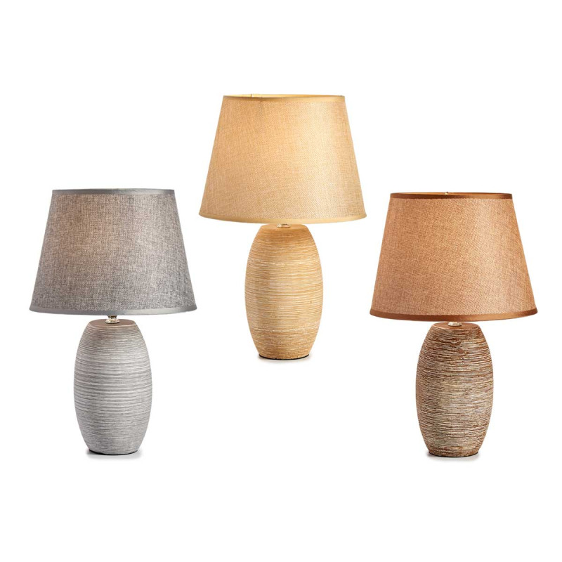 LAMPES CERAMIQUE OVALES GRANDS SET 3