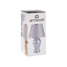 LAMPADA CONCAVA ARGENTATA CERAMICA