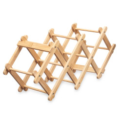 PORTE-BOUTEILLES PLIANT EN BAMBOU