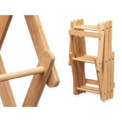 PORTE-BOUTEILLES PLIANT EN BAMBOU