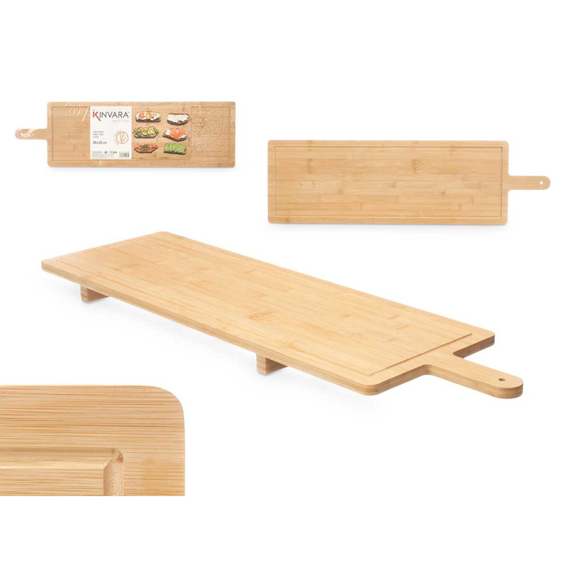 TAVOLO IN BAMBÙ XXL 88X26 CM