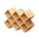 BAMBOO SPICE RACK 10 BOTTLES