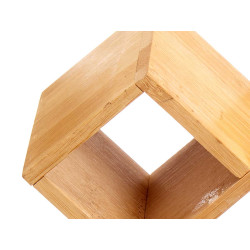 BAMBOO SPICE RACK 10 BOTTLES