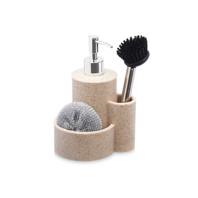 DISPENSER RESINA PIETRA NATURALE SPAZZOLA SPUGNA 